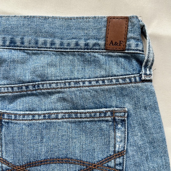 Abercrombie Blue Distressed Skinny Jeans - Picture 8 of 14